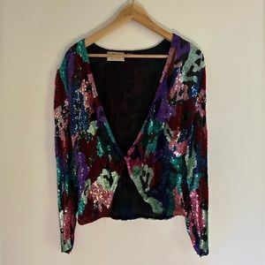 Vintage Sequin Jacket